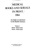 Medical Books and Serials in Print