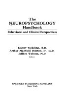 The Neuropsychology Handbook