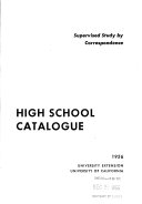 High School Catalogue