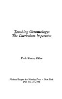 Teaching Gerontology
