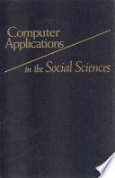 Computer Applications in the Social Sciences