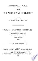 Professional Papers of the Corps of Royal Engineers