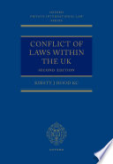 Conflict of Laws within the UK