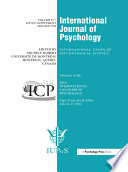 XXX International Congress of Psychology: Abstracts