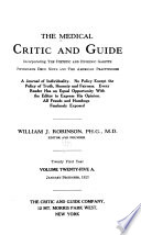 Medico-pharmaceutical Critic and Guide