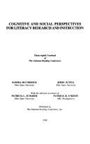 Cognitive and Social Perspectives for Literacy Research and Instruction