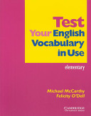 Test Your English Vocabulary in Use: Elementary