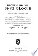 Reviews of Physiology, Biochemistry and Pharmacology
