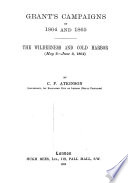 Grant's Campaigns of 1864 and 1865