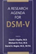 A Research Agenda for DSM-V