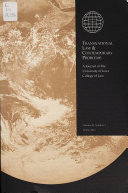Transnational Law & Contemporary Problems
