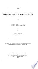 The Literature of Witchcraft in New England