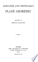Schultze and Sevenoak's Plane Geometry