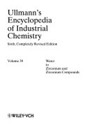 Ullmann's Encyclopedia of Industrial Chemistry
