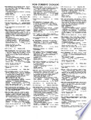 Current Catalog