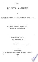 The Eclectic Magazine of Foreign Literature, Science, and Art