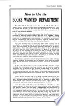 Book Dealers' Weekly