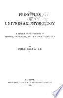 Principles of Universal Physiology
