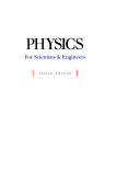 Physics for Scientists & Engineers