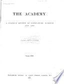 Academy and Literature