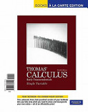 Thomas' Calculus: Early Transcendentals: Single Variable