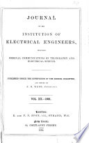 Journal of the Institution of Electrical Engineers