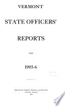 State Officers' Reports for ...