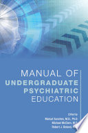 Manual of Undergraduate Psychiatric Education
