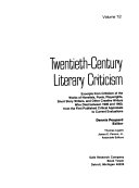 Twentieth-century Literary Criticism