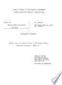 California. Court of Appeal (4th Appellate District). Division 2. Records and Briefs