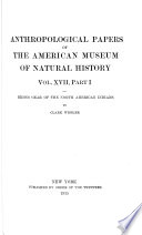 Anthropological Papers of the American Museum of Natural History