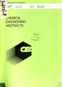 Chemical Engineering Abstracts