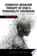 Cognitive Behavior Therapy of DSM-5 Personality Disorders