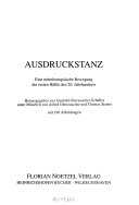 Ausdruckstanz