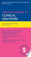 Oxford Handbook of Clinical Dentistry