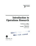 Introduction to Operations Research