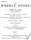 Weekly Notes