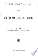 The School Bulletin and New York State Educational Journal