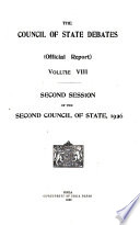 The Council of State Debates (official Report)...