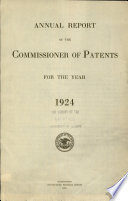 Annual Report of the Commissioner of Patents