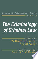 The Criminology of Criminal Law