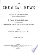 Chemical News and Journal of Physical Science
