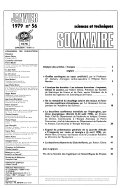 Sciences et techniques