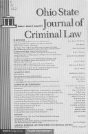 Ohio State Journal of Criminal Law