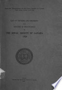 Déliberations Et Mémoires de la Société Royale Du Canada