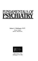 Fundamentals of Psychiatry