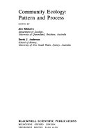 Community Ecology