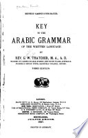 Arabic Grammar of the Written Language