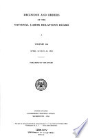 Decisions and Orders of the National Labor Relations Board