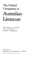 The Oxford Companion to Australian Literature